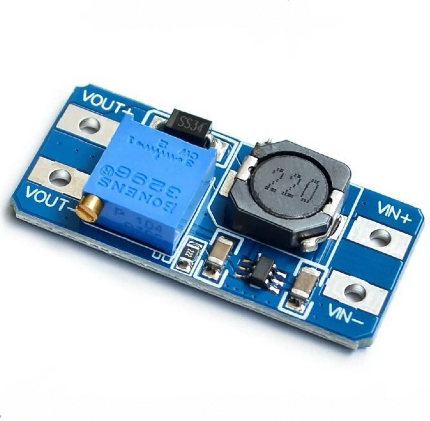 MT3608 DC DC Step up Converter 2A 5V to 12V Adjustment